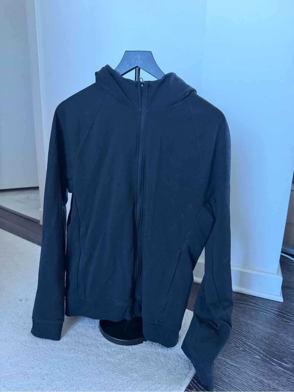 Men’s lululemon City Sweat Black Full-Zip Hoodie Size Medium
